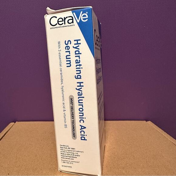 CeraVe Hydrating Hyaluronic Acid Hydration Face Serum - 1oz - NEW - Picture 5 of 7
